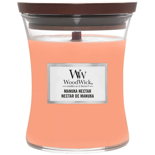 WoodWick Manuka Nectar Medium Hourglass Jar Candle