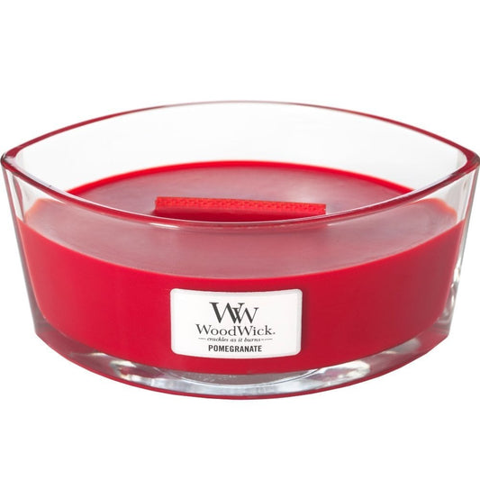 WoodWick Pomegranate Ellipse Jar Candle