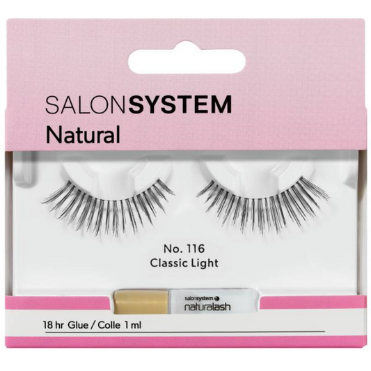 Salon System Naturalash Strip Lashes Black 116