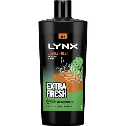 Lynx XXXL 3 In 1 Jungle Fresh Shower Gel 700ml