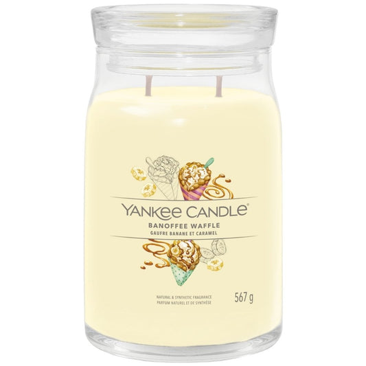 Yankee Candle Banoffee Waffle Large Signature Jar Candle