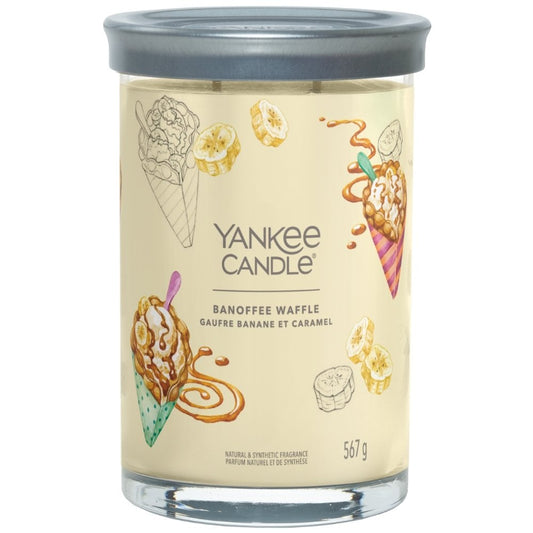 Yankee Candle Banoffee Waffle Large Signature Tumbler Jar Candle