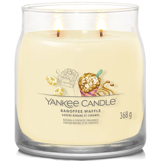 Yankee Candle Banoffee Waffle Medium Signature Jar Candle