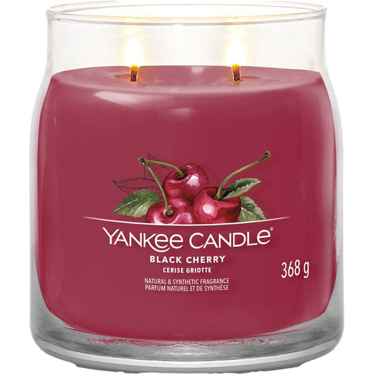 Yankee Candle Black Cherry Medium Signature Jar Candle