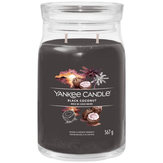 Yankee Candle Black Coconut Large Signature Jar Candle