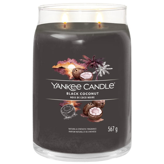 Yankee Candle Black Coconut Large Signature Jar Candle