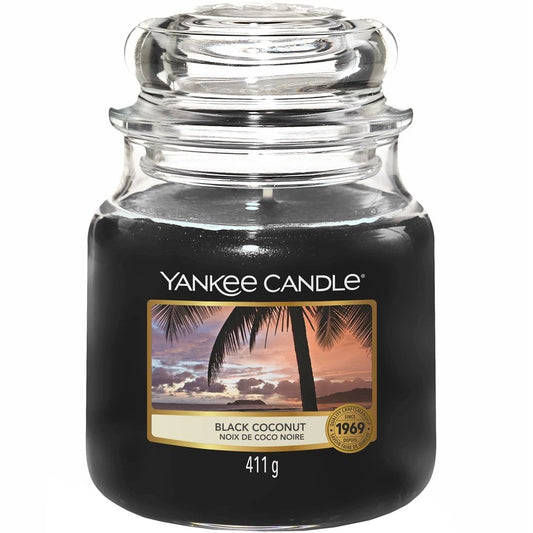 Yankee Candle Black Coconut Medium Jar Candle