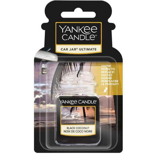 Yankee Candle Black Coconut Ultimate Car Jar Air Freshener