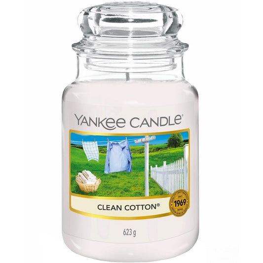 Yankee Candle Clean Cotton Large Jar Candle