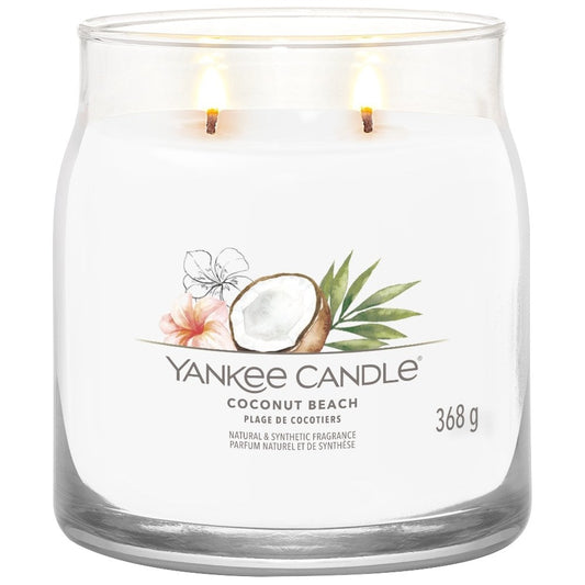 Yankee Candle Coconut Beach Medium Signature Jar Candle