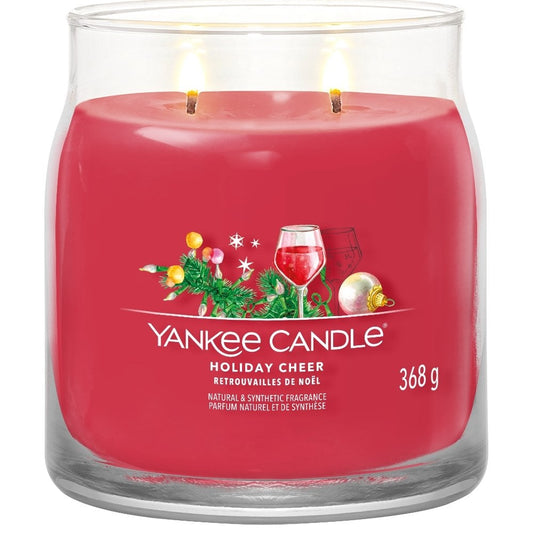 Yankee Candle Holiday Cheer Medium Signature Jar Candle