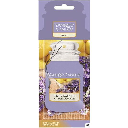 Yankee Candle Lemon Lavender Car Jar Air Freshener