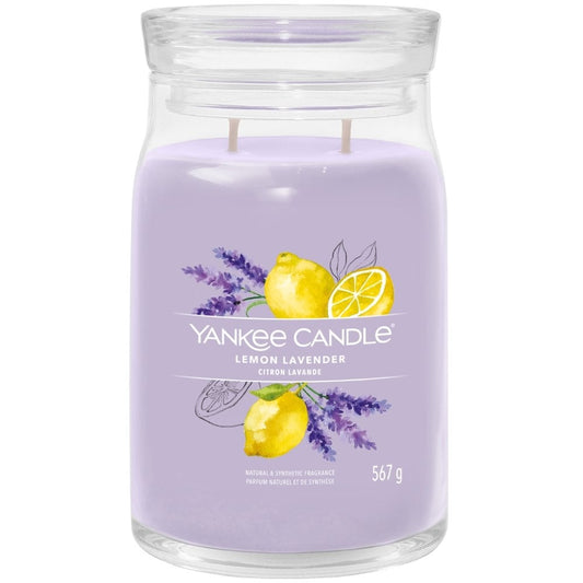 Yankee Candle Lemon Lavender Large Signature Jar Candle