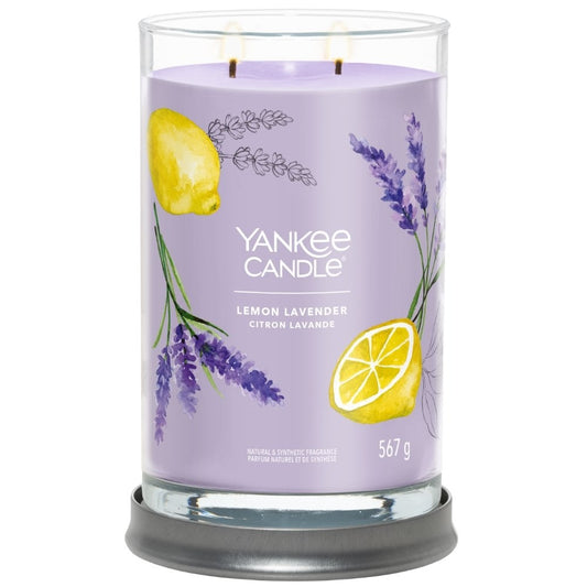 Yankee Candle Lemon Lavender Large Signature Tumbler Jar Candle