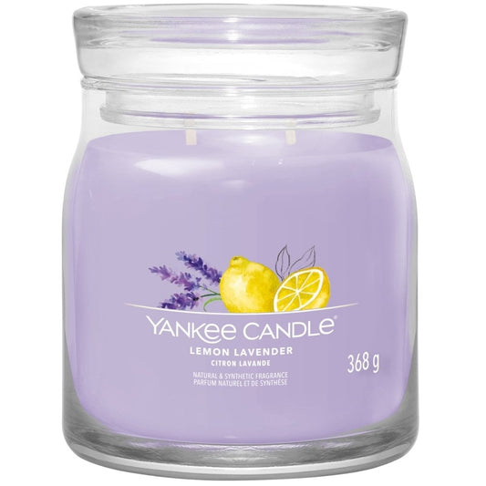 Yankee Candle Lemon Lavender Medium Signature Jar Candle