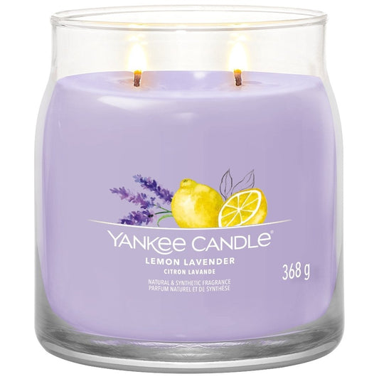 Yankee Candle Lemon Lavender Medium Signature Jar Candle