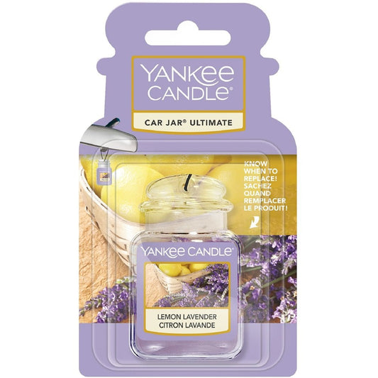 Yankee Candle Lemon Lavender Ultimate Car Jar Air Freshener