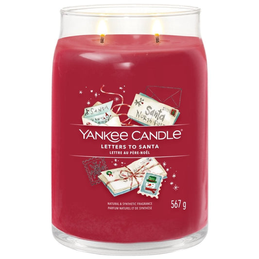 Yankee Candle Letters To Santa Large Signature Jar Candle