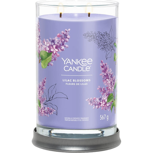 Yankee Candle Lilac Blossoms Large Signature Tumbler Jar Candle