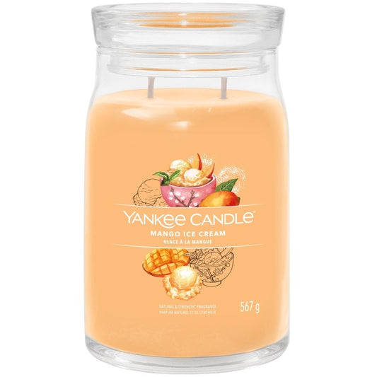 Yankee Candle Mango Ice Cream Large Signature Jar Candle