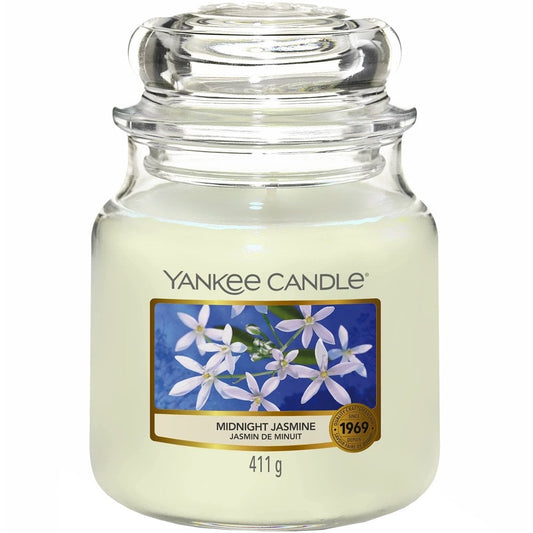 Yankee Candle Midnight Jasmine Medium Jar Candle