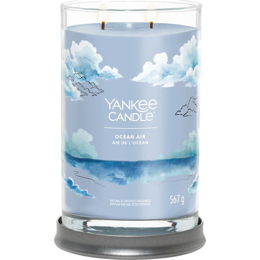 Yankee Candle Ocean Air Large Signature Tumbler Jar Candle