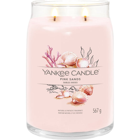 Yankee Candle Pink Sands Large Signature Jar Candle