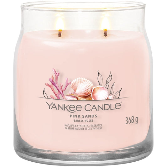 Yankee Candle Pink Sands Medium Signature Jar Candle