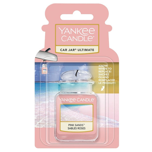 Yankee Candle Pink Sands Ultimate Car Jar Air Freshener