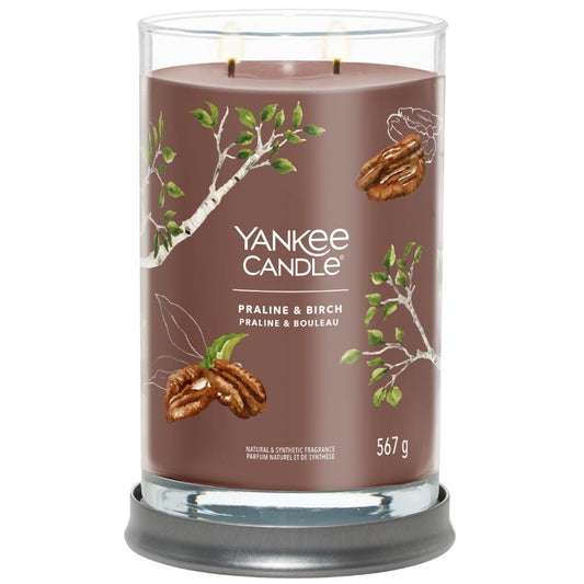 Yankee Candle Praline & Birch Large Signature Tumbler Jar Candle