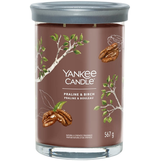 Yankee Candle Praline & Birch Large Signature Tumbler Jar Candle