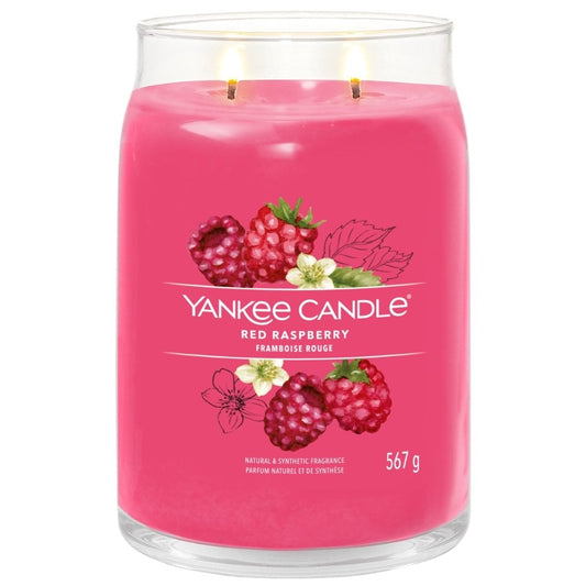 Yankee Candle Red Raspberry Large Signature Jar Candle