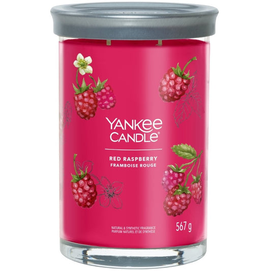 Yankee Candle Red Raspberry Large Signature Tumbler Jar Candle