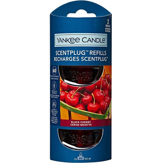 Yankee Candle Scent Plug Refills Black Cherry 2 x 18.5ml