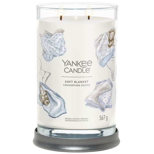 Yankee Candle Soft Blanket Large Signature Tumbler Jar Candle