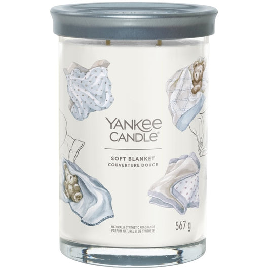 Yankee Candle Soft Blanket Large Signature Tumbler Jar Candle