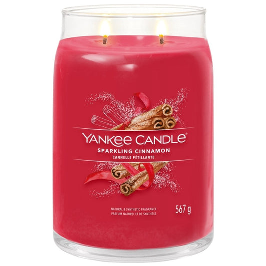 Yankee Candle Sparkling Cinnamon Large Signature Jar Candle