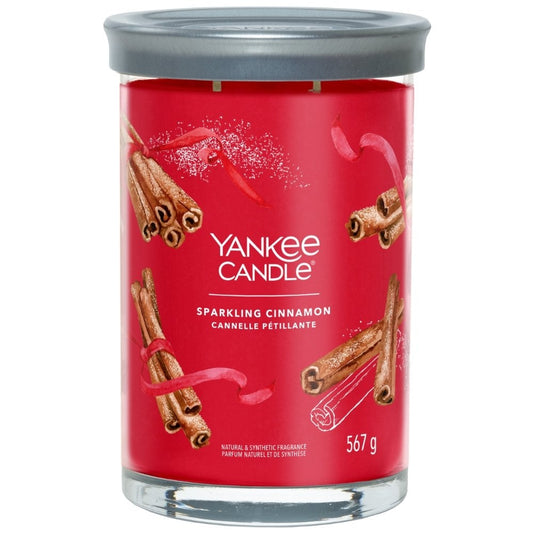 Yankee Candle Sparkling Cinnamon Large Signature Tumbler Jar Candle