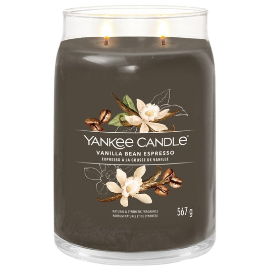 Yankee Candle Vanilla Bean Espresso Large Signature Jar Candle