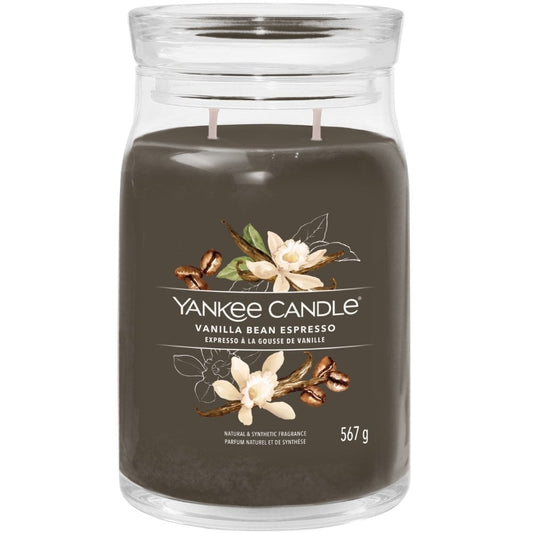 Yankee Candle Vanilla Bean Espresso Large Signature Jar Candle