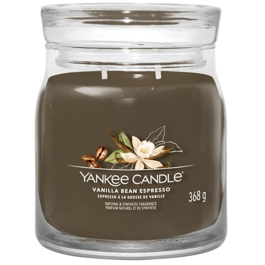 Yankee Candle Vanilla Bean Espresso Medium Signature Jar Candle