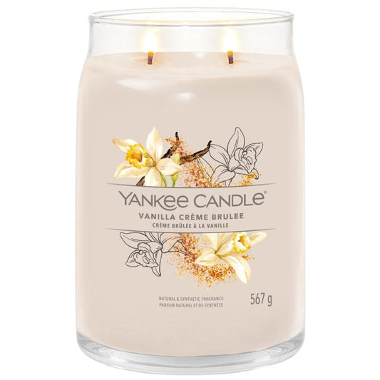 Yankee Candle Vanilla Creme Brulee Large Signature Jar Candle