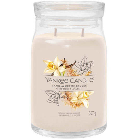 Yankee Candle Vanilla Creme Brulee Large Signature Jar Candle