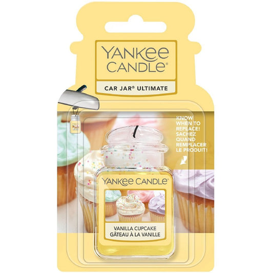 Yankee Candle Vanilla Cupcake Ultimate Car Jar Air Freshener