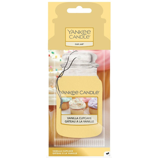 Yankee Candle Vanilla Cupcake Car Jar Air Freshener