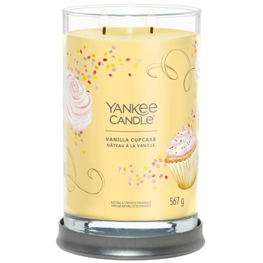 Yankee Candle Vanilla Cupcake Large Signature Tumbler Jar Candle