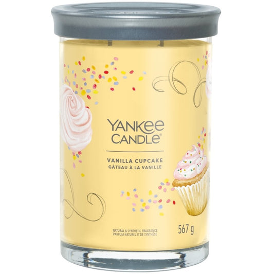 Yankee Candle Vanilla Cupcake Large Signature Tumbler Jar Candle