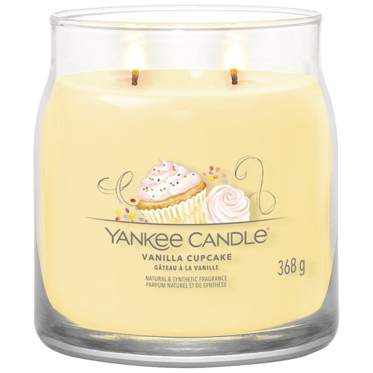 Yankee Candle Vanilla Cupcake Medium Signature Jar Candle