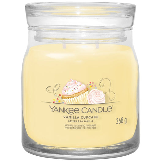 Yankee Candle Vanilla Cupcake Medium Signature Jar Candle