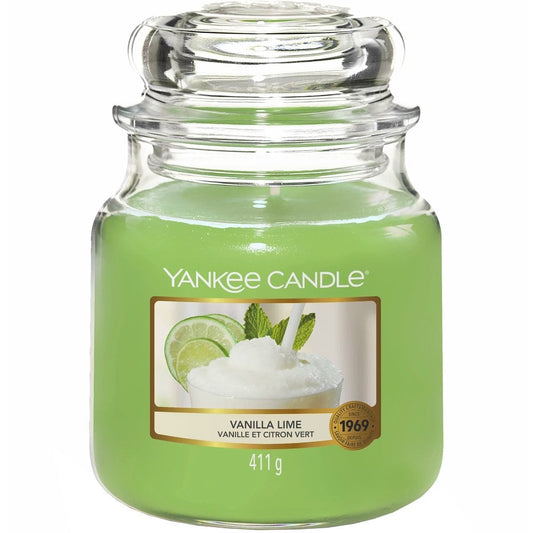 Yankee Candle Vanilla Lime Medium Jar Candle